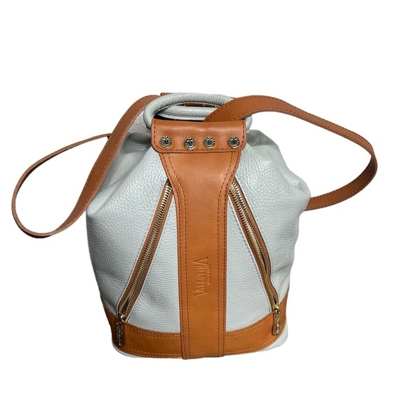 Valentina Leather Convertible Shoulder Bag Backpack
Bucket Bag Handbag main image 11